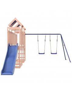 Set da Gioco da Esterno in Legno Massello di Douglas 2