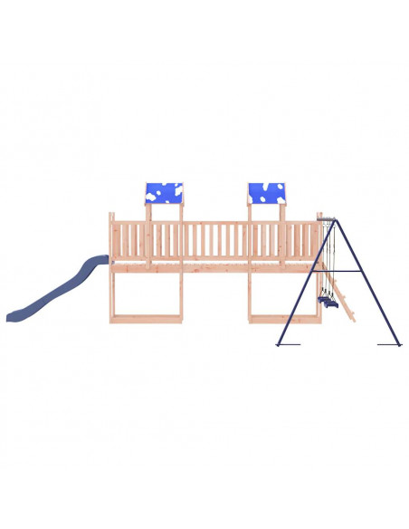 Set da Gioco da Esterno in Legno Massello di Douglas