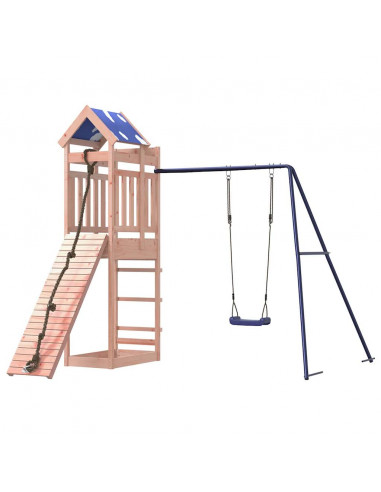 Set da Gioco da Esterno in Legno Massello di Douglas