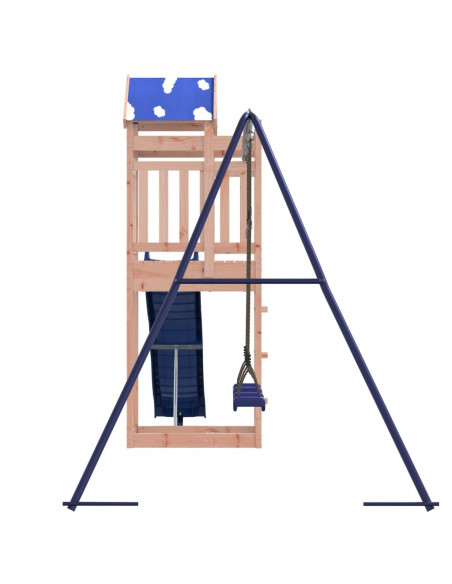 Set da Gioco da Esterno in Legno Massello di Douglas