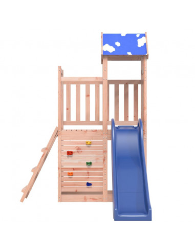 Set da Gioco da Esterno in Legno Massello di Douglas