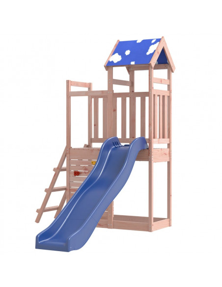 Set da Gioco da Esterno in Legno Massello di Douglas