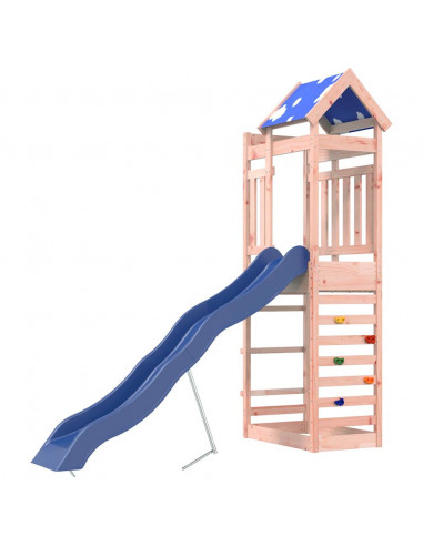 Set da Gioco da Esterno in Legno Massello di Douglas