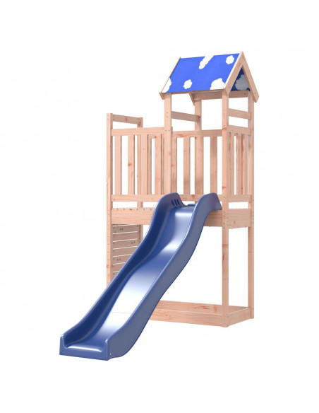 Set da Gioco da Esterno in Legno Massello di Douglas