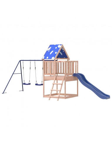 Set da Gioco da Esterno in Legno Massello di Douglas