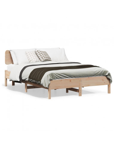 Giroletto senza Materasso 150x200 cm in Legno Massello di Pino