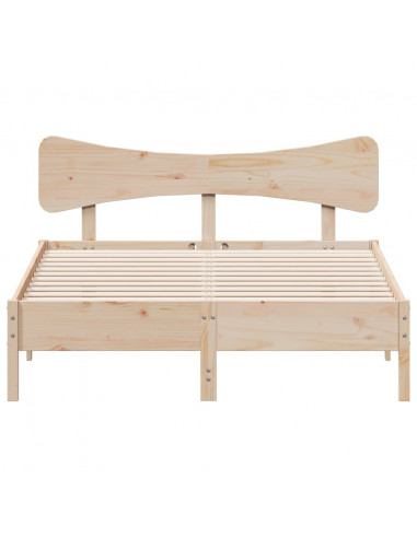 Giroletto senza Materasso 150x200 cm in Legno Massello di Pino