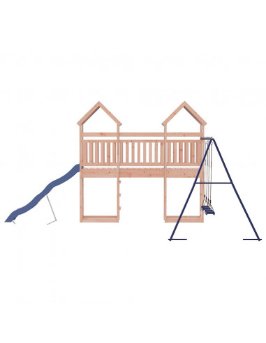 Set da Gioco da Esterno in Legno Massello di Douglas