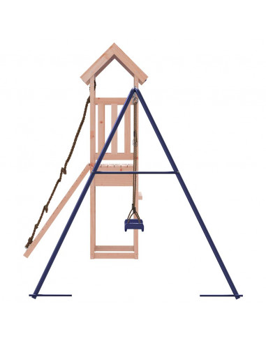 Set da Gioco da Esterno in Legno Massello di Douglas