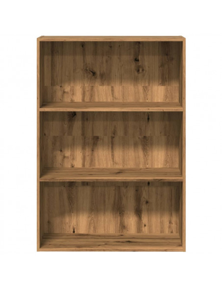 Libreria Rovere Artigianale 80x30x114 cm in Legno Multistrato