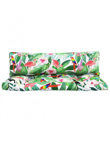 Cuscini per Pallet 2 pz Multicolore in Tessuto Oxford