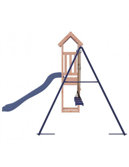 Set da Gioco da Esterno in Legno Massello di Douglas