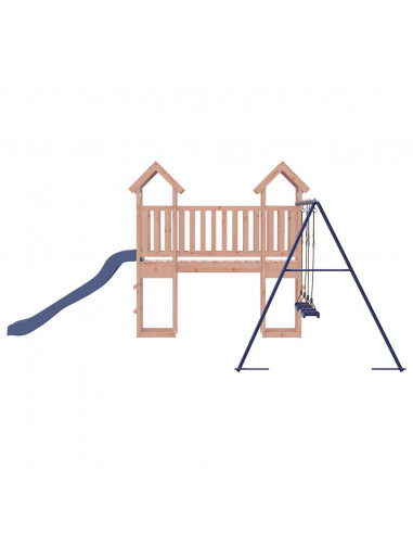 Set da Gioco da Esterno in Legno Massello di Douglas