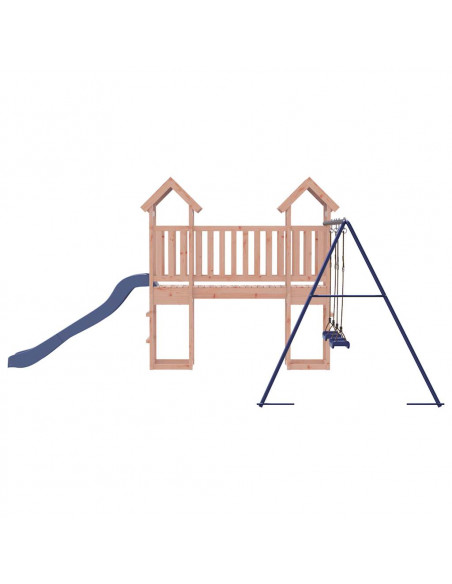 Set da Gioco da Esterno in Legno Massello di Douglas