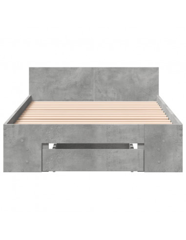Giroletto Cassetto Grigio Cemento 75x190 cm Legno Multistrato
