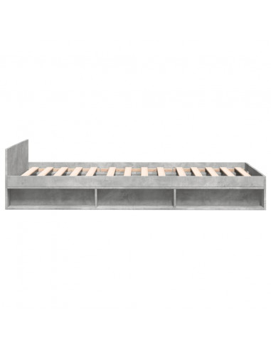 Giroletto Cassetto Grigio Cemento 75x190 cm Legno Multistrato
