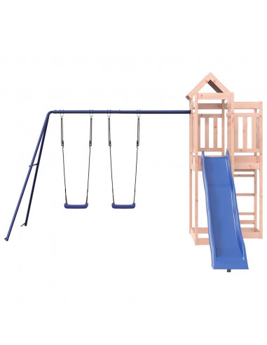 Set da Gioco da Esterno in Legno Massello di Douglas