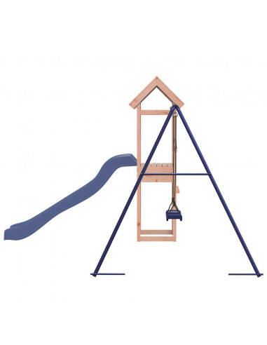 Set da Gioco da Esterno in Legno Massello di Douglas