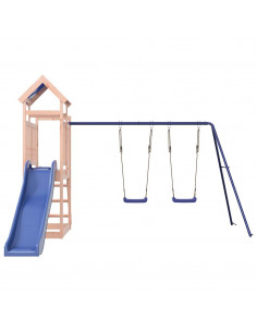 Set da Gioco da Esterno in Legno Massello di Douglas 2