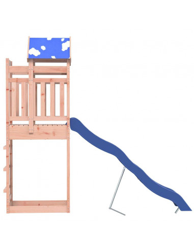 Set da Gioco da Esterno in Legno Massello di Douglas