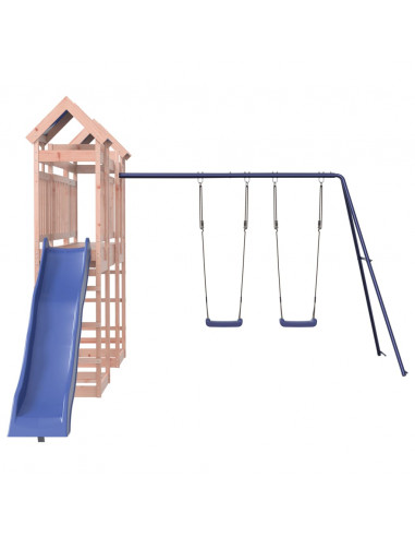 Set da Gioco da Esterno in Legno Massello di Douglas