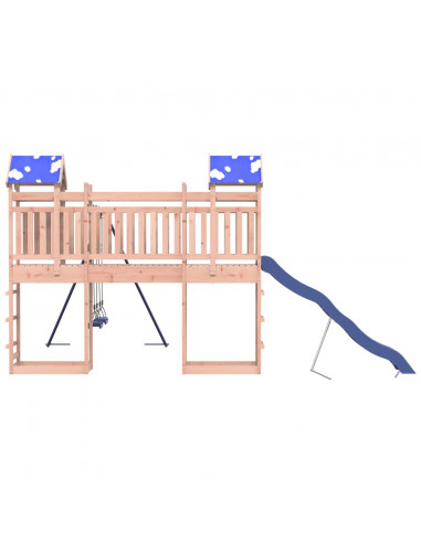 Set da Gioco da Esterno in Legno Massello di Douglas