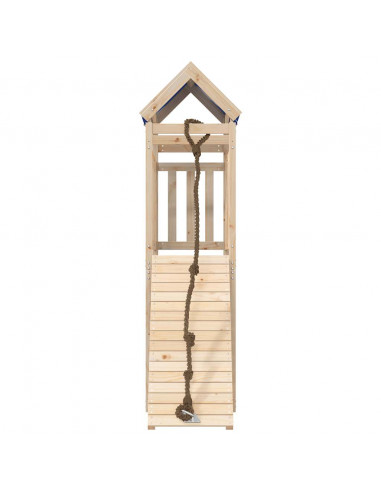 Set da Gioco da Esterno in Legno Massello di Pino