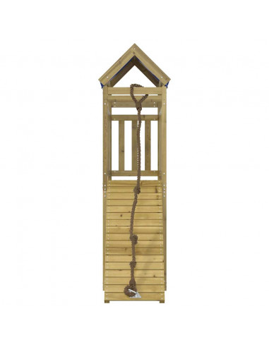 Set da Gioco da Esterno in Legno di Pino Impregnato