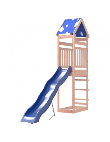 Set da Gioco da Esterno in Legno Massello di Douglas