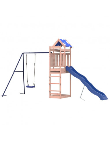 Set da Gioco da Esterno in Legno Massello di Douglas