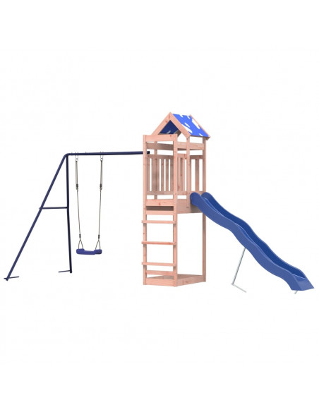 Set da Gioco da Esterno in Legno Massello di Douglas