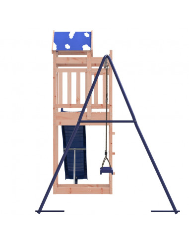 Set da Gioco da Esterno in Legno Massello di Douglas