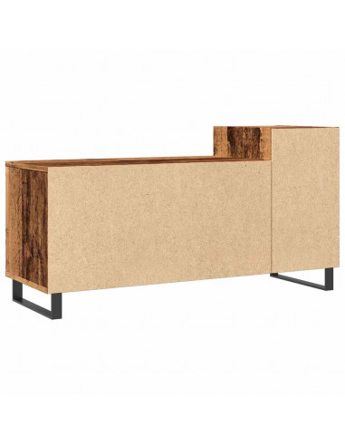Mobile Porta TV Legno Antico 100x35x55 cm in Legno Multistrato