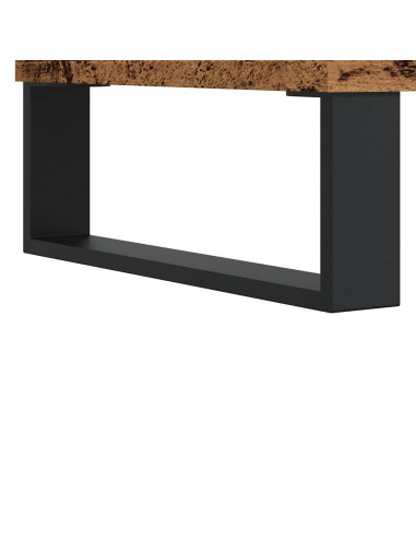 Mobile Porta TV Legno Antico 100x35x55 cm in Legno Multistrato