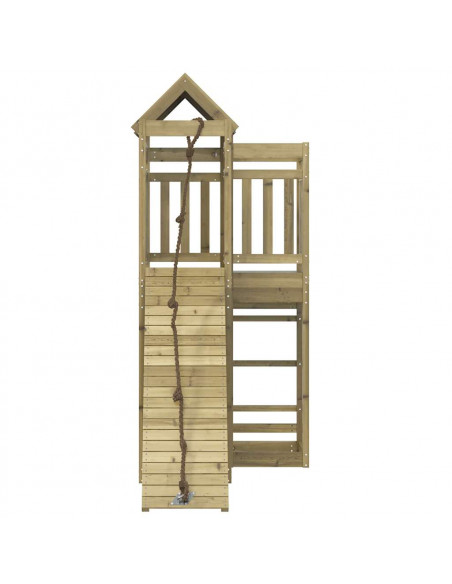 Set da Gioco da Esterno in Legno di Pino Impregnato