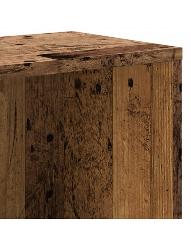 Libreria Legno Antico 67x24x161 cm in Truciolato