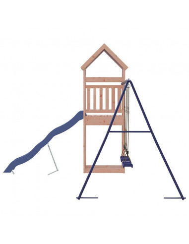 Set da Gioco da Esterno in Legno Massello di Douglas