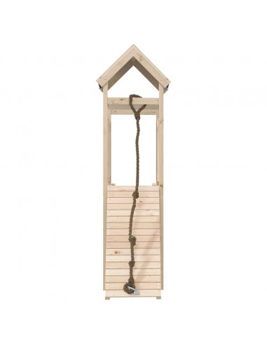 Set da Gioco da Esterno in Legno Massello di Pino