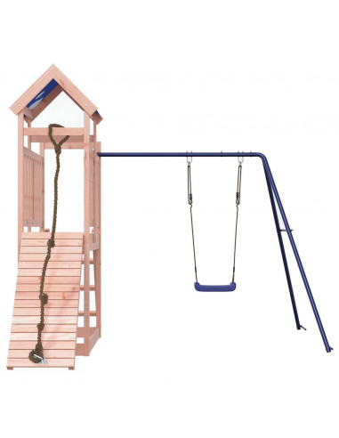 Set da Gioco da Esterno in Legno Massello di Douglas