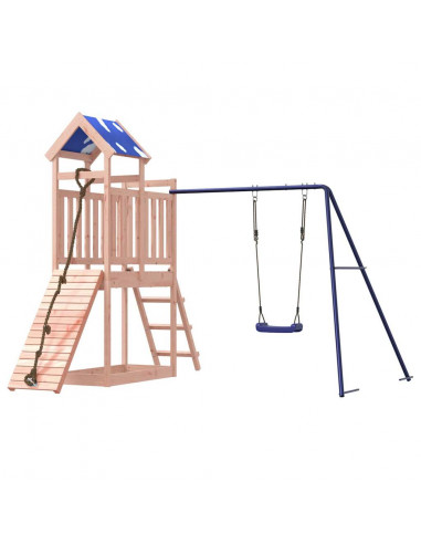 Set da Gioco da Esterno in Legno Massello di Douglas