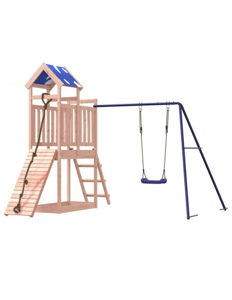 Set da Gioco da Esterno in Legno Massello di Douglas