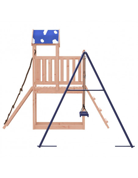 Set da Gioco da Esterno in Legno Massello di Douglas