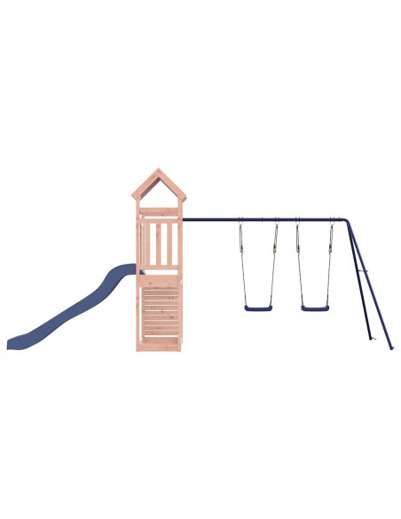 Set da Gioco da Esterno in Legno Massello di Douglas