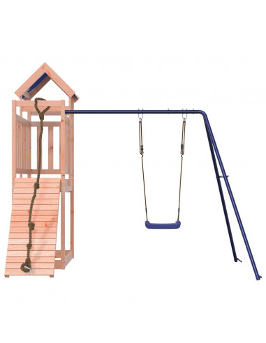 Set da Gioco da Esterno in Legno Massello di Douglas