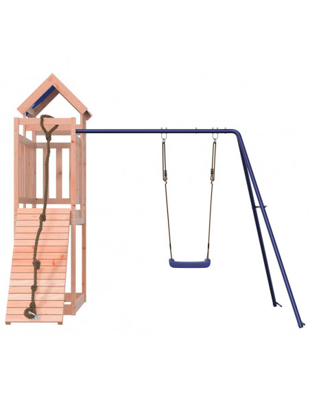 Set da Gioco da Esterno in Legno Massello di Douglas