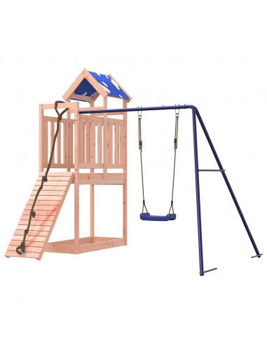 Set da Gioco da Esterno in Legno Massello di Douglas