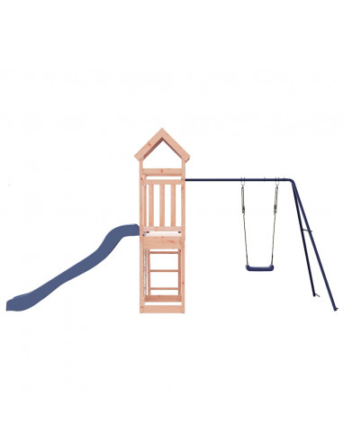 Set da Gioco da Esterno in Legno Massello di Douglas