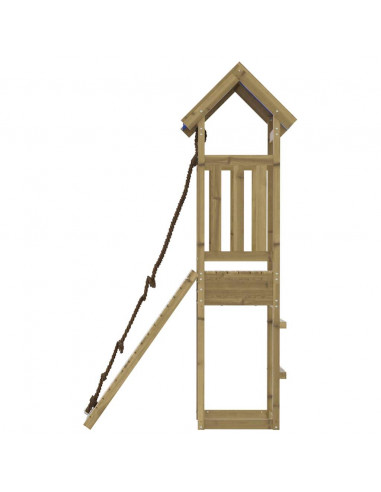 Set da Gioco da Esterno in Legno di Pino Impregnato