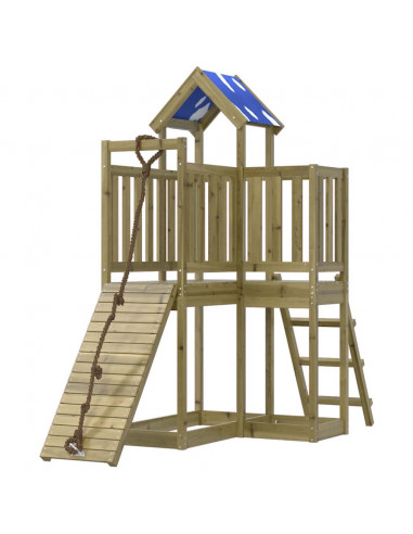 Set da Gioco da Esterno in Legno di Pino Impregnato