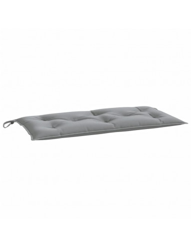 Cuscino per Panca Grigio 100x50x7 cm in Tessuto Oxford